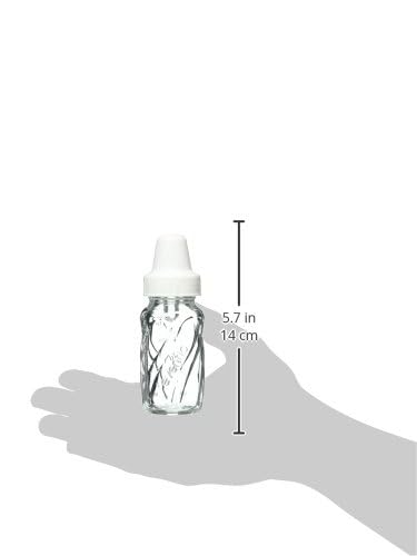 Evenflo Feeding Classic Glass, Twist Bottles, 4 Oz, 6 Bottles. (Pack of 3)
