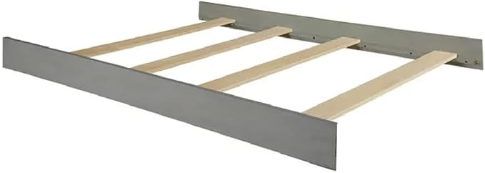 Full-Size Conversion Kit Bed Rails for Viv + Rae Convertible Cribs - Solid Wood Rail - Toddler and Adult Bed Rail for Full-Size Beds - Essential Nursery & Baby Furniture Mystic Grey, Option 4