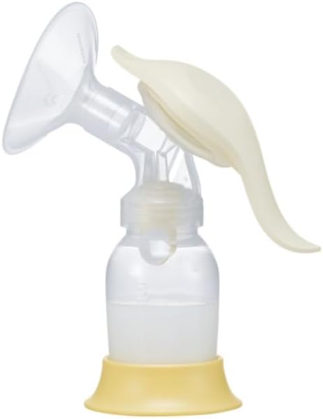 Medela, Harmony Breast Pump, Manual Breast Pump, Portable Pump, 2-Phase Expression Technology, Ergonomic Swivel Handle, Easy to Control Vaccuum, Designed for Occasional Use