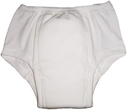Baby Pants Adult - My First Training Pants - 3 Extra Large White