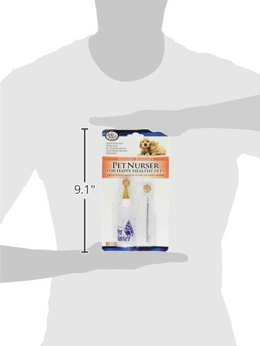 Four Paws (3 Pack) 2oz Nursing Bottle Kit with Brushes