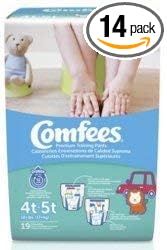 ATTENDS Youth Training Pants Comfees Pull On 4T-5T Disposable (#CMF-B4, Sold Per Case)
