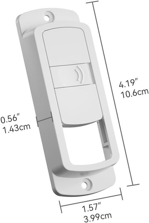 SAFELON 4 PCS Light Switch Cover Guard for Baby Safety, Childproof Light Switch Locks, Wall Switch Covers Prevents Kids from Turning The Lights On and Off