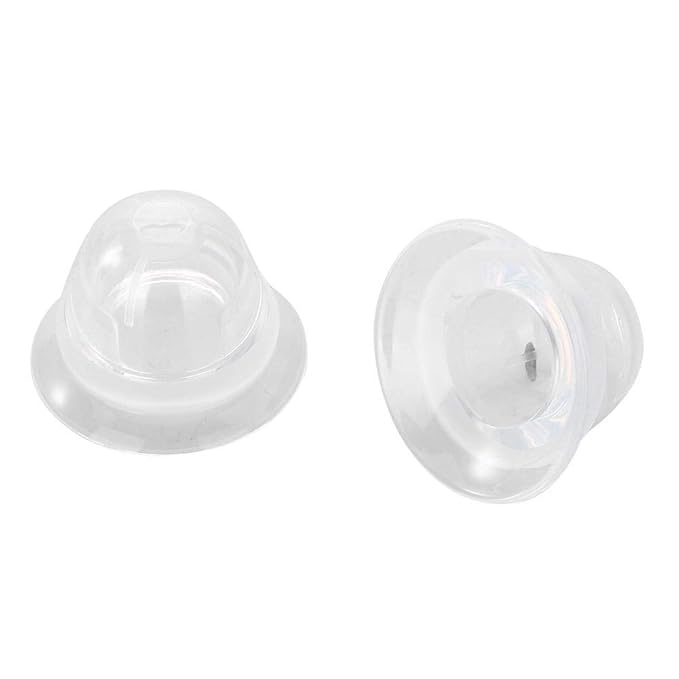 Nipple Sucker, 1 Pair/Box Food-Grade Silicone Breastfeeding Aid Women Flat and Inverted Nipples Former Enlager Corrector