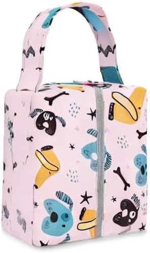 MOMIGO Wet Dry Bags for Baby Cloth Diapers - Waterproof Pod Hanging Diaper Bag Reusable, Washable for Baby Stroller, Diaper Bag, Breast Pump Parts, Travel Bag