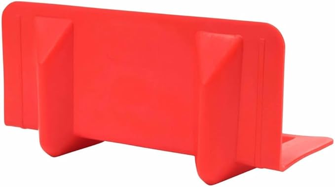 Mytee Products 10 Pack Red Flatbed Edge Protectors - 4"x4"x11" Plastic V Board Flatbed Corner Protectors for Cargo Loads & Tie Down Strap Guard - Fit 1 Strap Up to 4"