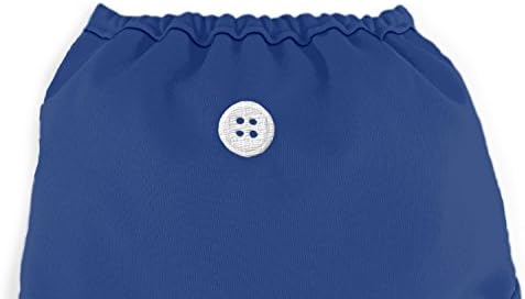 Buttons Cloth Diaper Cover - One Size (Navy)