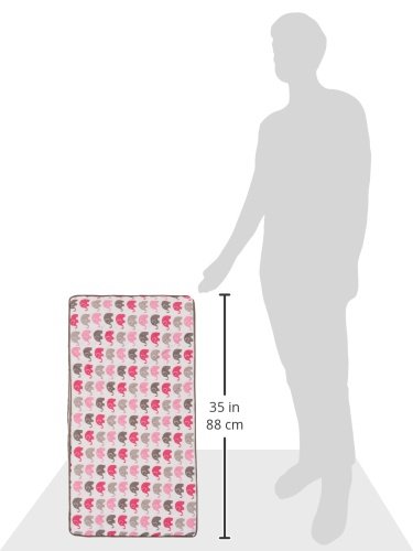 Bacati - Elephants Pink/Grey Elephants Mini Changing Pad Cover