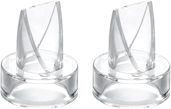 Zomee Silicone Hands-Free Collection Cups Duckbill Valve Replacement Parts Set Efficient and Durable Accessories (NOT Compatible with ZOMEE FIT and Z2) Set of 2