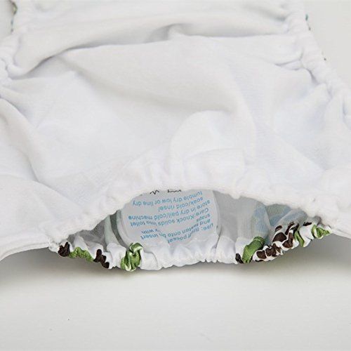 Pocket Cloth Diaper Nappy Reusable Washable Halloween Holiday Gift (Christmas Tree Pink)