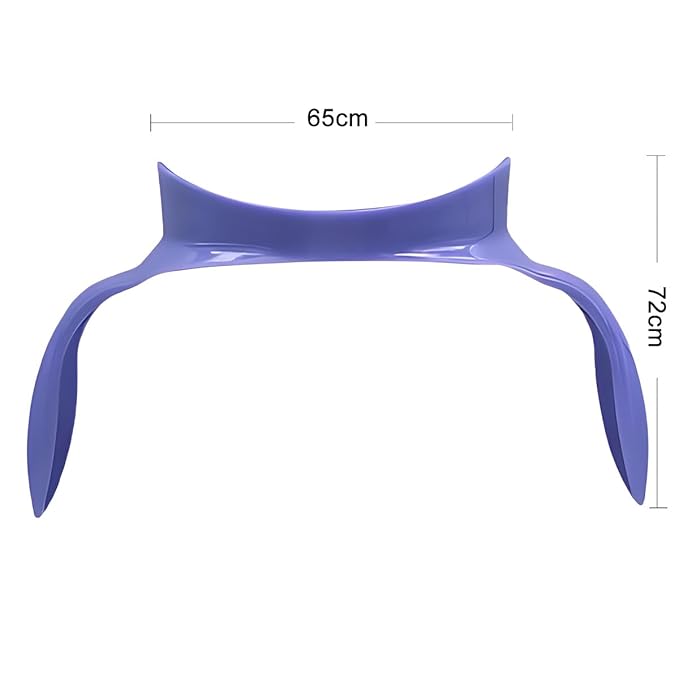 Baby Bottle Handles Compatible with Lansinoh Baby Bottles, Ergonomic Bottle Holder for Newborn, 4 Pack (Purple)