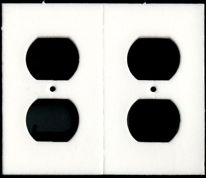 Electrical Outlet Safety Caps For Childproofing/Baby Cover Plugs and Draft Insulation Pack (16 Caps + 10 Gaskets)