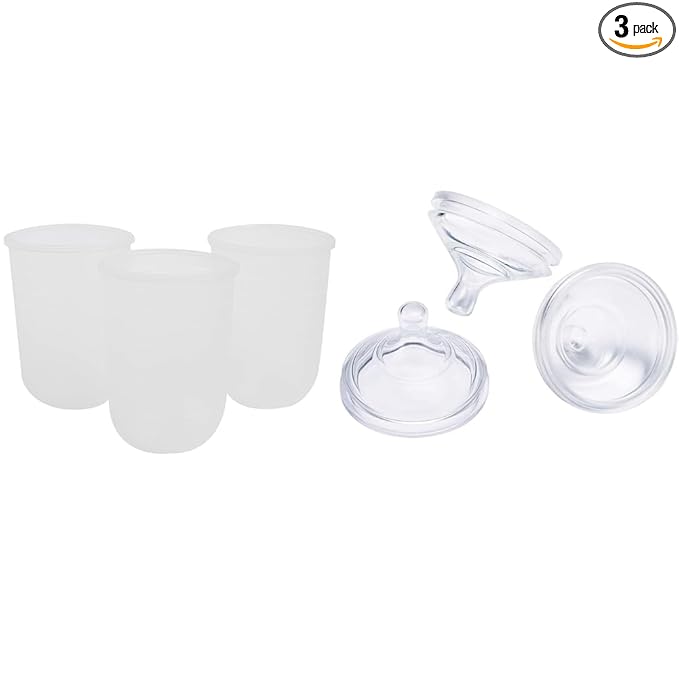 Boon Nursh Reusable Replacement Pouch with Collapsible Silicone Pouch Design - Gray - 8 Oz & Nursh Silicone Baby Bottle Nipples - Bottle Nipples for Boon Nursh Baby Bottles - 3 Count