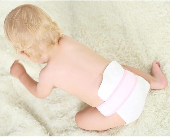 10Pcs 3-Ply Reusable Cotton Cloth Diapers for Newborns - Washable Baby Diaper Inserts, Absorbent and Eco-Friendly, 18.11X6.69In