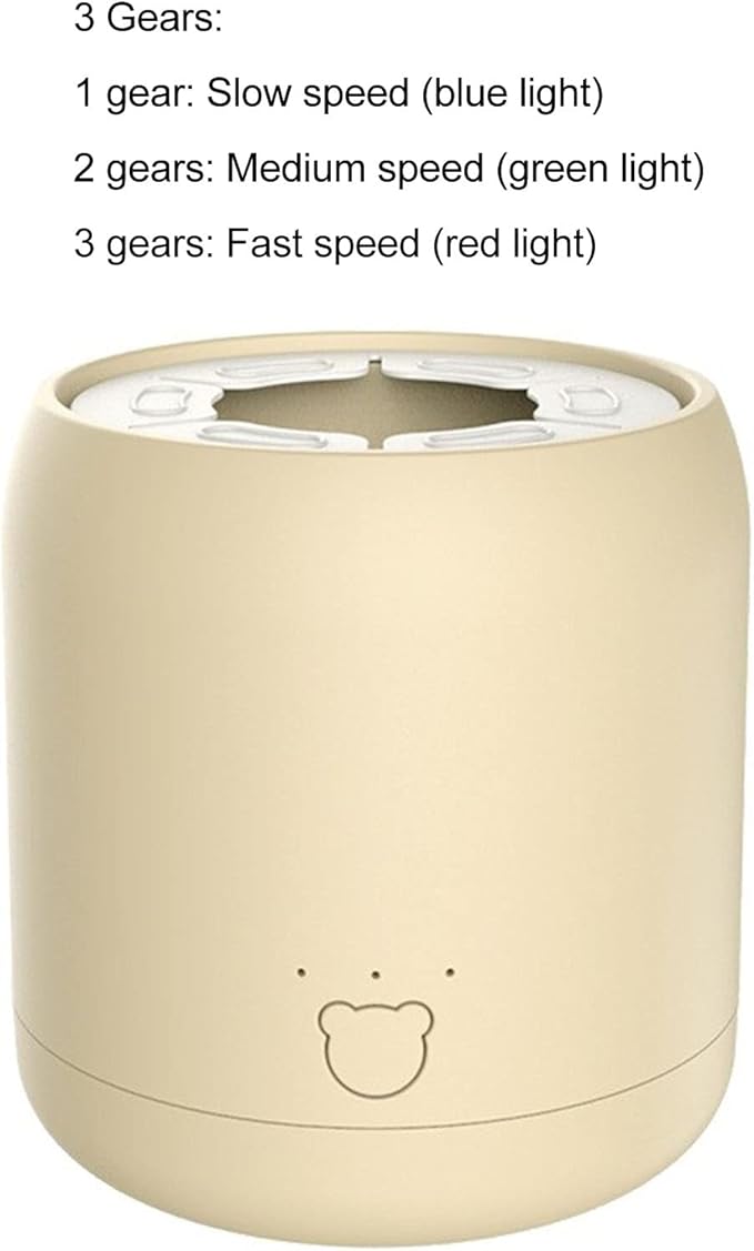 Baby Formula Mixer, 3 Gears Electric Automatic Baby Milk Bottle Shaker, Shake Milk Evenly and Less Bubbles, 1200mAh Battery, Prevent Bloating Infant Bottle Mixer