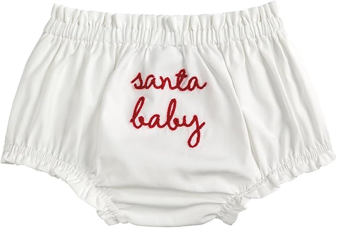 Mud Pie Baby Mud Pie Baby Christmas Diaper Cover