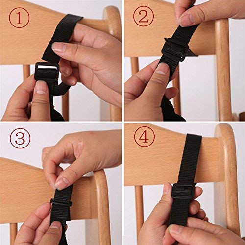 ZARPMA Baby 5 Point Harness Belt Adjustable Strap 2.5cm Width for Stroller High Chair Pram Buggy Children Kid Pushchair