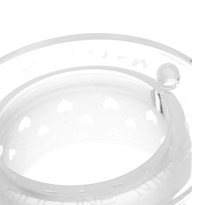 Matyz 4-Pack Silicone Replacement Nipple for Matyz Wide Neck Bottles, Medium Flow, 3 Months to 6 Months (Size M)