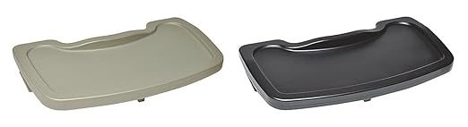 Koala Kare KB851-02 Diner High Chair Tray, Black, 20" Height, 4" Width, 12" Length