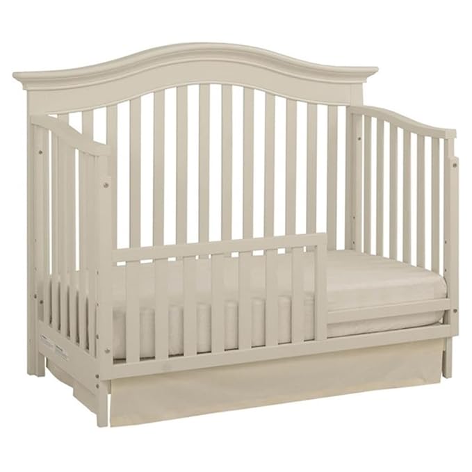 Baby Cache Toddler Bed Guard Rail, Montana Collection, Glazed White
