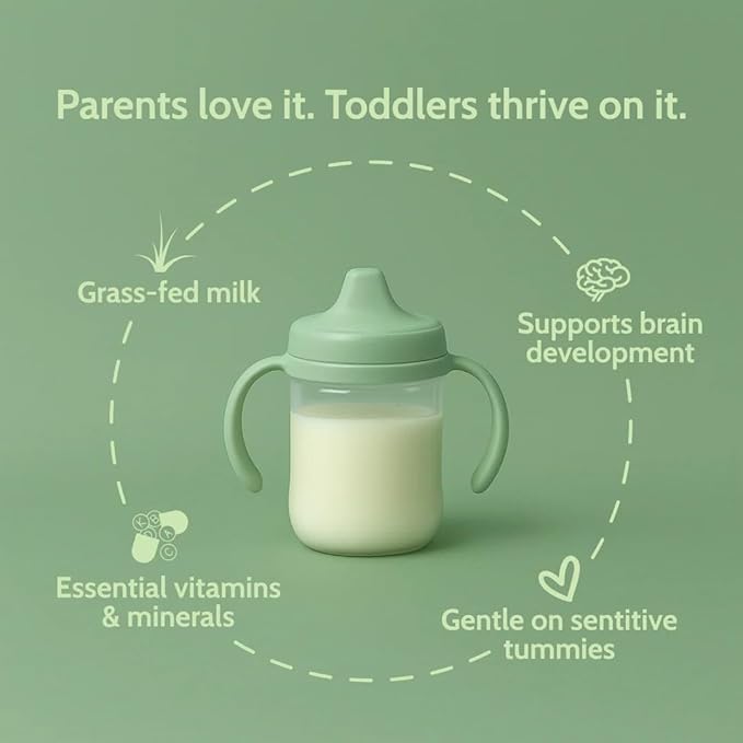 Holle Goat Milk Toddler Drink Stage 3, 14.1 Oz Powder, 6 Pack, For 12+ Months, European Whole Goat Milk, Non-GMO, No Palm Oil, DHA, Iron & Zinc, Clean Label Certified, Made in Germany
