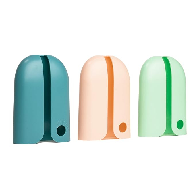Kindertrekk™ The Swedish Squeeze Pouch Holder - 2pack | The Baby Product You Didn't Know You were Missing | Enjoy a Snack on The Go | No More Messy Clean-ups | Fits Most Squeeze Pouches | Age 9month+