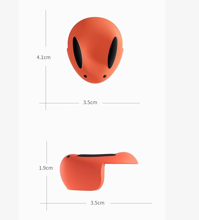 8Pcs New Rebbit Corner Protector Baby - Desk Soft Corner Protectors Guards for Kids Safety - Cute Baby Table Corner Protector Cartoon for Various Furniture Styles (Orange-red)