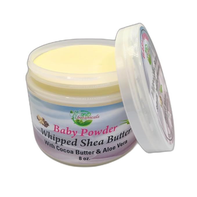 Mine Botanicals Baby Powder Whipped Shea Butter