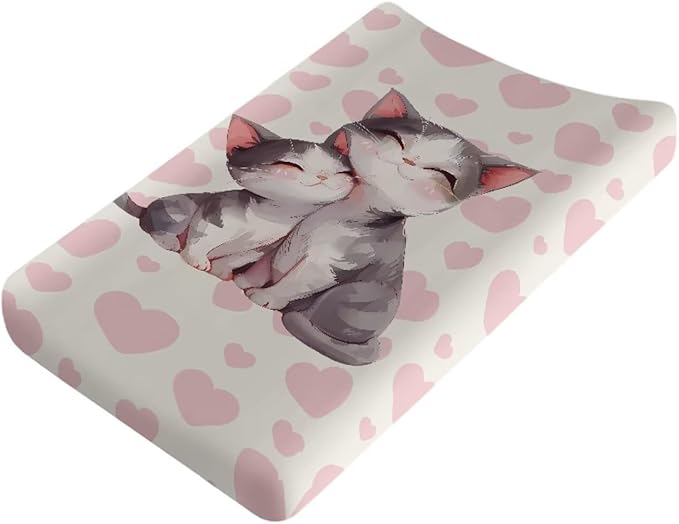 Changing Pad Covers for Boys Girls Carddle Sheet Set for Baby Boys Girls Breathable & Washable Cover