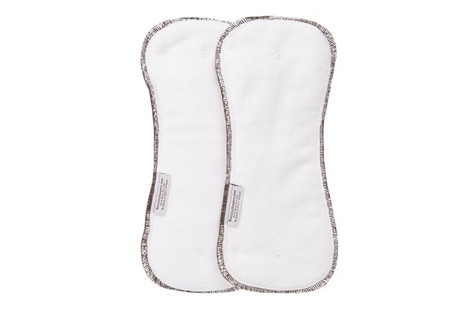 Buttons Cloth Diapers - Large Nighttime "Doubler" Insert - 2 Pack