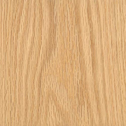 Highland Manor Wood Products Round Traditional Corner Guard Both Ends Turned - 42" Tall x 1 3/8" Wide 90 Degree Notch Unfinished Oak Wood Corner Protectors for Walls (1 Guard)
