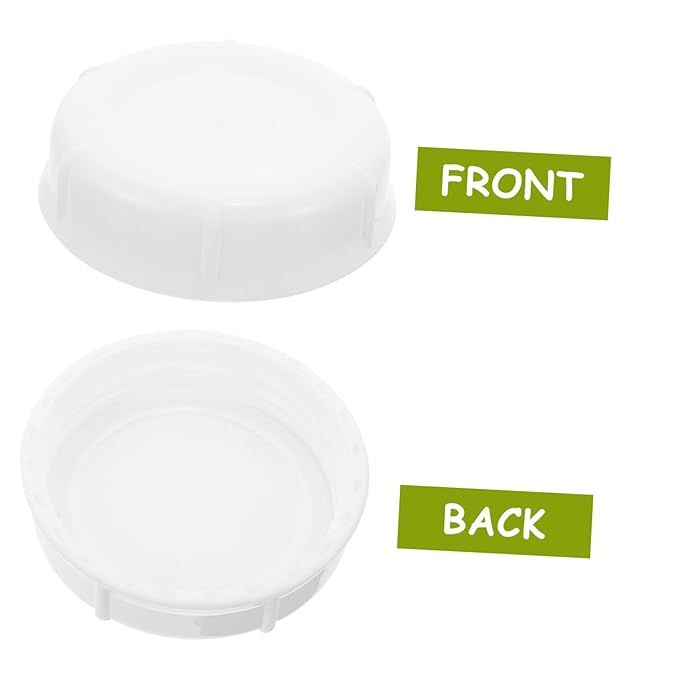 KOMBIUDA 10pcs Baby Bottle Sealing Caps Milk Bottle Replacement Lids Leakproof Stylish for Breastfeeding