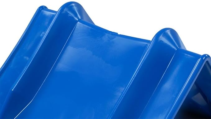 Mytee Products 10 Pack Blue Flatbed Edge Protectors w/Carrying Case & Webbing Handle - 8"x8"x10" Plastic V Shaped Corner Protectors for Cargo Loads & Tie Down Strap Guard - Fit 1 Strap Up to 4"