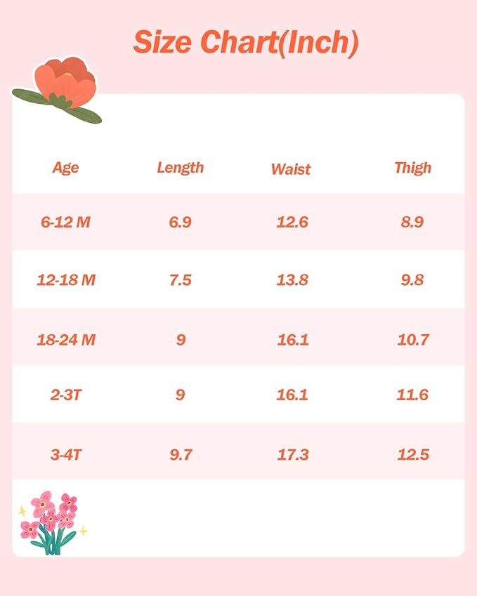 babygoal Reusable Swim Diaper - Waterproof Cloth Swimmers Pants for 6 Months to 12 Months Babies Infants Beach & Pool(Strawberry,Sunflower,Dinosaur)