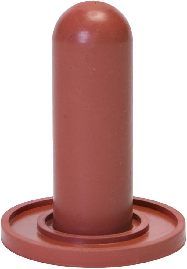 Little Giant® Calf Nursing Bottle Nipple | Screw On Nipple Attachement | Calf Bottle Top