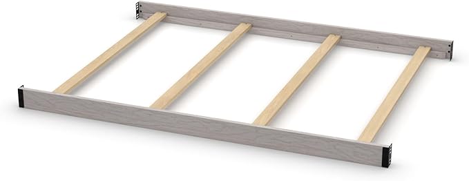 Full-Size Conversion Kit Bed Rails for Viv + Rae Convertible Cribs - Solid Wood Rail - Toddler and Adult Bed Rail for Full-Size Beds - Essential Nursery & Baby Furniture Grey, Option 1