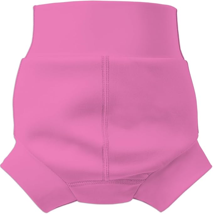 Splash About Happy Nappy Swim Diaper, Neon Pink, 2-3 Years