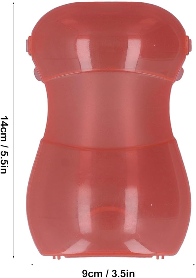 Hilitand Universal Multipurpose Design Baby Squeeze Proof Holder for Juice Box, Leakproof Self Feeding Food Pouch Holder with Versatile Design (Red)