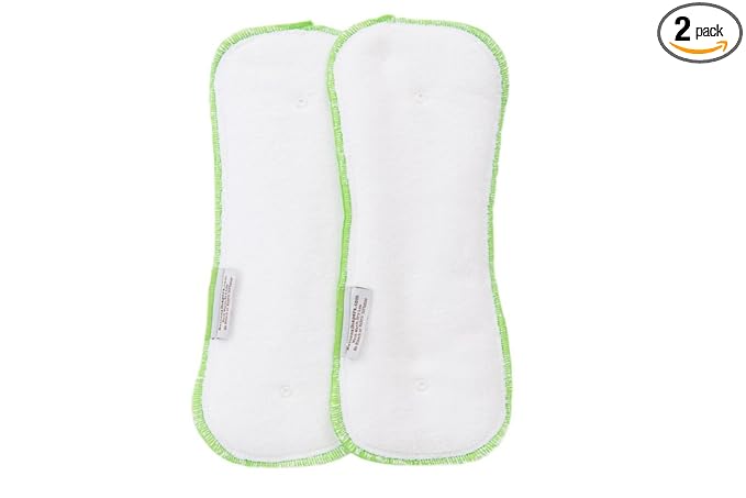 Buttons Cloth Diapers - Small Nighttime "Doubler" Insert - 2 Pack