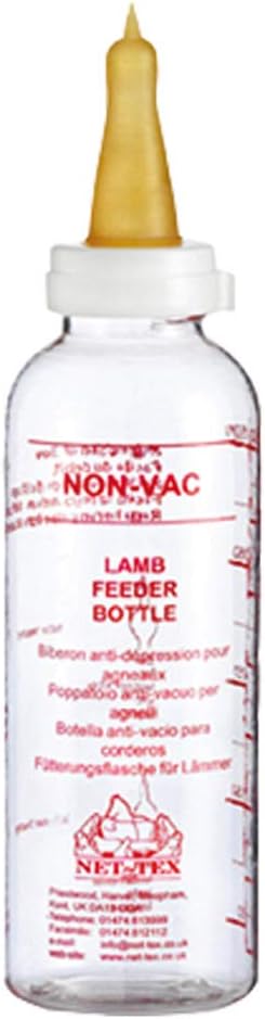 Horizont Lamb Feeding Bottle - 500 ML Non Vac, Angled, Durable, Polycarbonate