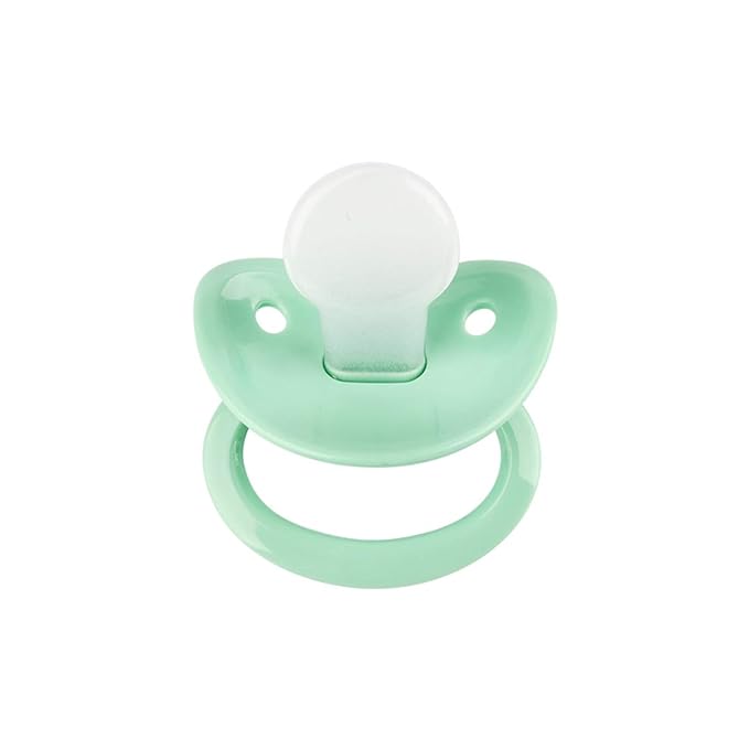 Adult Sized Pacifier and Bottle Set,Print May Vary,250ml (Green)