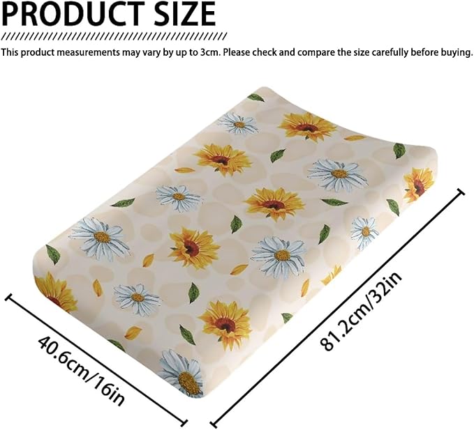 Changing Pad Covers for Boys Girls Carddle Sheet Set for Baby Boys Girls Breathable & Washable Cover