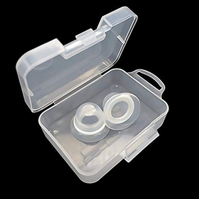 Nipple Pullers or Everters for Flat and Inverted Nipples - 1 Pair with Travel Case