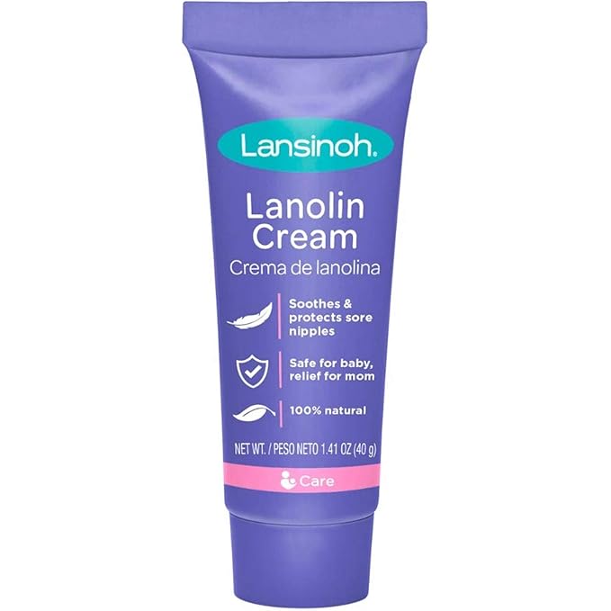 Lansinoh Lanolin Nipple Cream, 1.41 Ounces each (Value Pack of 4)
