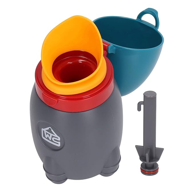 Portable Baby Child Potty Urinal Emergency Toilet, Pee Training Cup Good Sealing Cute Appearance Boys Potty Training Urinal for Home Car Travelling(Blue)