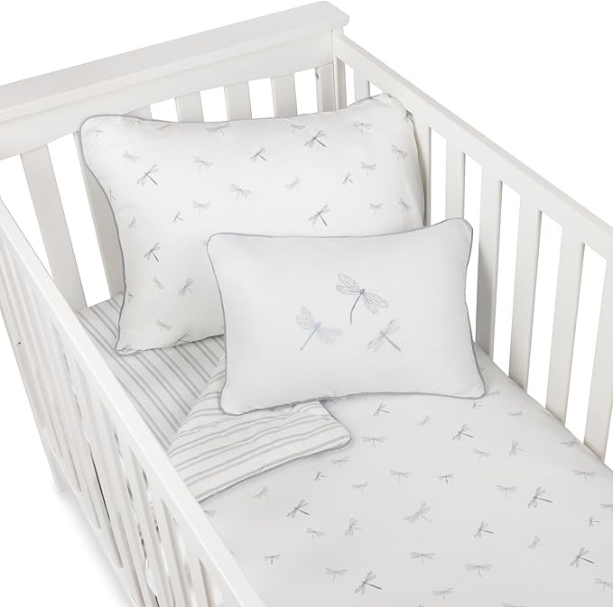 Ely’s & Co. Bedding - Butterfly/Dragonfly Collection - 20" x 26" Blue