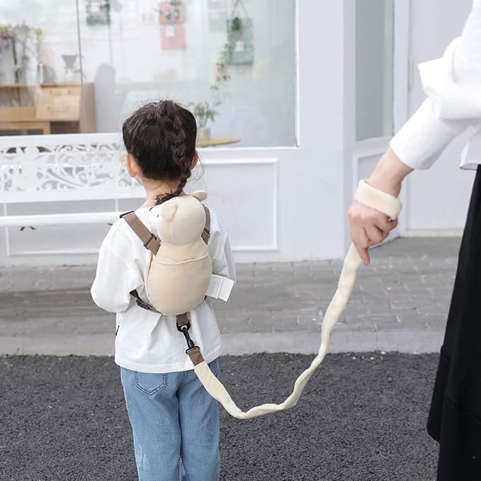 New Berhapy 3 in 1 Bear Toddler Safety Harness Backpack, Children's Walking Leash Strap for Boys and Girls (super soft bear)