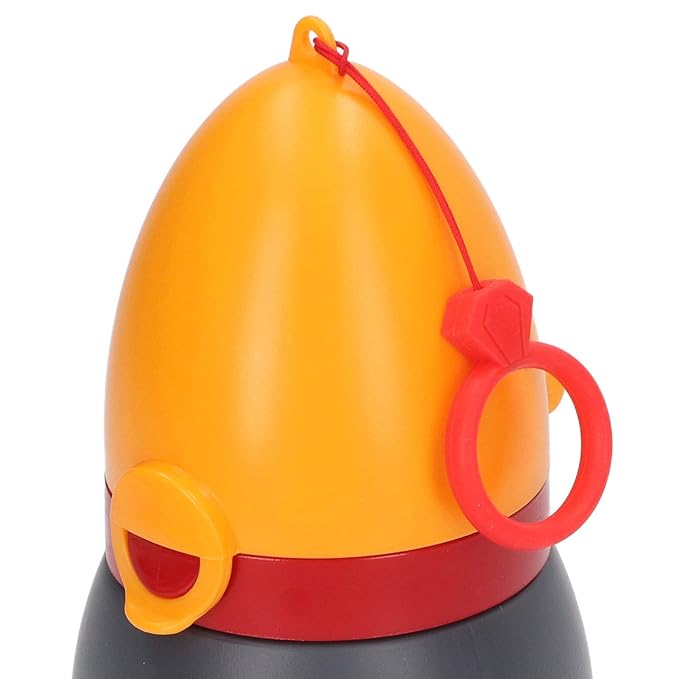 VBESTLIFE Portable Baby Urinal Leak Proof Travel Potty for Boys Emergency Car Toilet with Triple Seal Design for Toddler Potty Training (Orange)