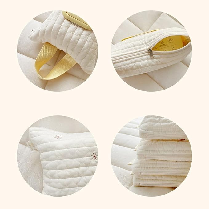 LIANXUE Cotton Wipes Dispenser Refillable Wipe Holder Travel Wet Wipe Container Baby Wipe Pouch for Car Stroller Indoor Outdoor Cotton