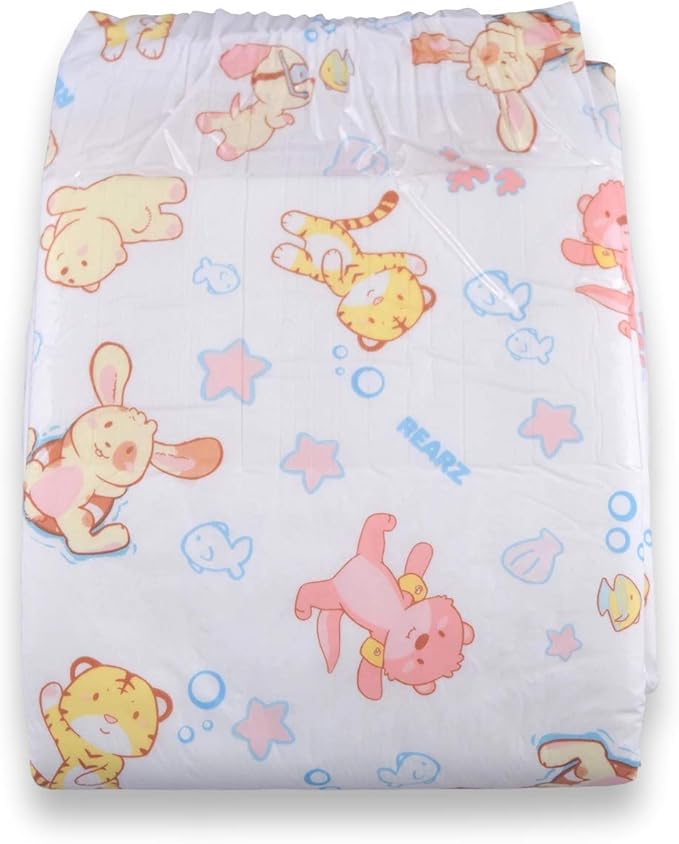 Rearz - Lil' Squirts Splash - Adult Printed Diapers (16 Pack) (Medium)